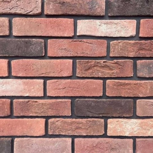 Плитка Бельгийский 07 Черный, Loft Brick